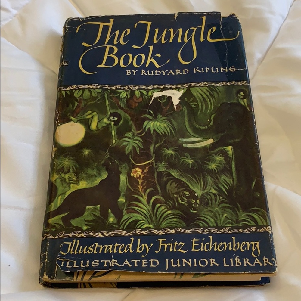 1950 Junior Library Edition of The Jungle Book